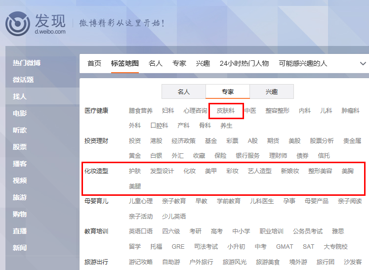 微博发现
